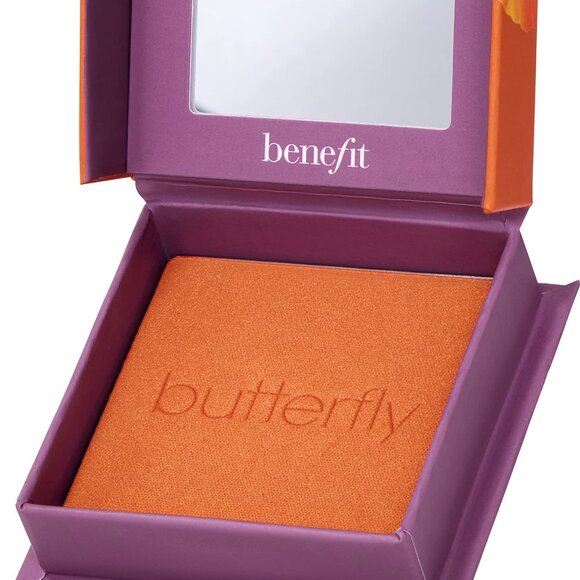 SALE! ✅ Benefit #BUTTERFLY Silky-Soft Powder Blush ✨ NEW IN BOX - Picture 5 of 7